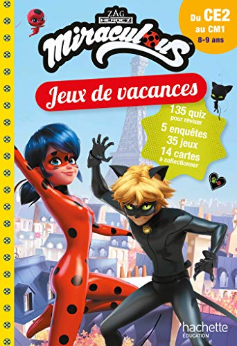 9782017865773: Miraculous - Jeux de vacances 2022 - Du CE2 au CM1