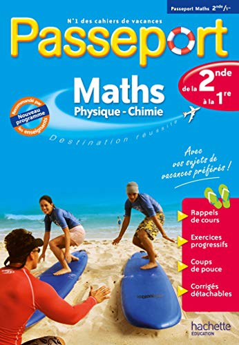 9782017865940: Passeport Maths-Sciences physiques de la 2de  la 1re