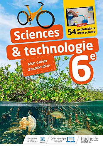 Stock image for sciences et technologies ; 6e ; mon cahier d'exploration for sale by Chapitre.com : livres et presse ancienne