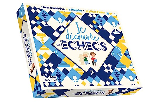 Beispielbild fr Je découvre les échecs - coffret avec plateau de jeu et méthode d'apprentissage: Avec 1 livre, méthode d'apprentissage et 1 échiquier [FRENCH LANGUAGE - Soft Cover ] zum Verkauf von booksXpress