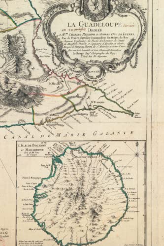 Imagen de archivo de Carnet Lign Carte de la Guadeloupe, Le Rouge, 1753 (Bnf Cartes/Plans) (French Edition) a la venta por Book Deals