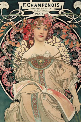 Stock image for Carnet LignT LignT Affiche Mucha, Imprimerie Champenois (Bnf Portraits) (French Edition) for sale by Lakeside Books