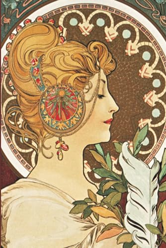 Stock image for Carnet Lign Lign Affiche Mucha, La Plume (Bnf Portraits) (French Edition) for sale by Books Unplugged