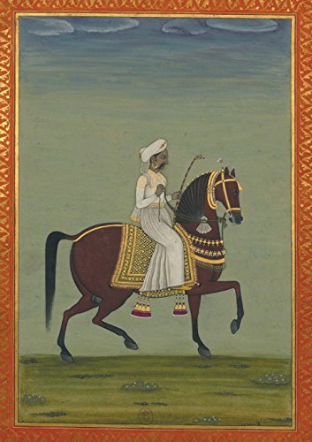 9782019119591: Carnet lign Prince indien  cheval, miniature 18e (BNF Portraits)
