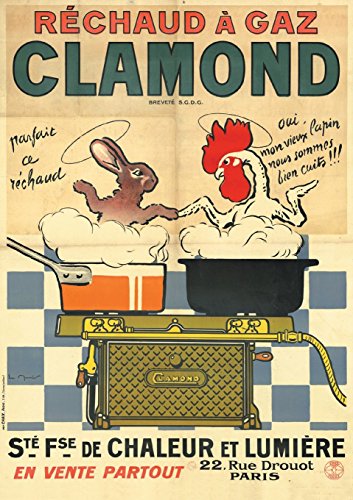 Stock image for Carnet LignT Affiche RTchaud + Gaz Clamond (Bnf Affiches) (French Edition) for sale by Lakeside Books