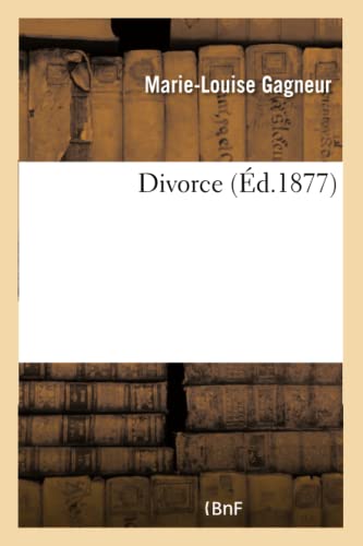 Stock image for Divorce (French Edition) for sale by Lucky's Textbooks