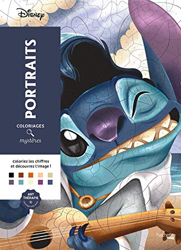 Stock image for Coloriages mystres Disney - Portraits (trompe l'oeil) for sale by Gallix