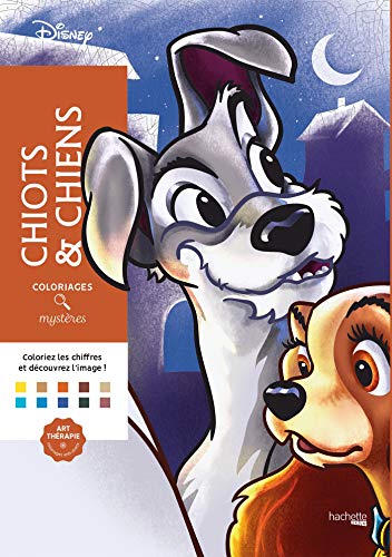 Stock image for Coloriages mystres Disney - Chiots et chiens: Coloriez les chiffres et dcouvrez les images ! for sale by Gallix