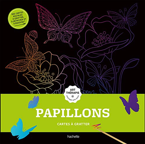 Imagen de archivo de Cartes  gratter Art-thrapie Papillons a la venta por medimops