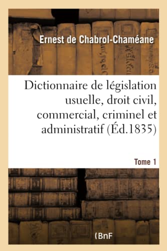 9782019652494: Dictionnaire de lgislation usuelle