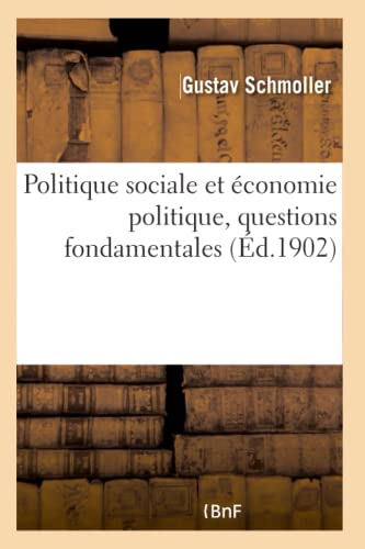 Stock image for Politique sociale et economie politique, questions fondamentales for sale by Chiron Media