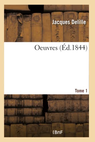 9782019705138: OEuvres Tome 1 (Littrature)