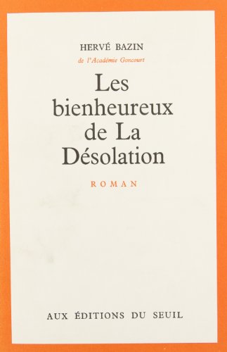 9782020011396: Les Bienheureux de La Dsolation