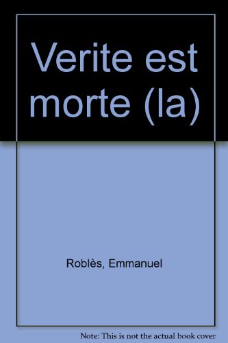 9782020013017: La Vrit est morte