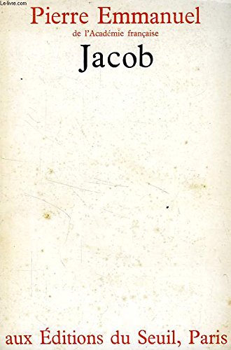 Jacob (9782020016902) by Pierre Emmanuel