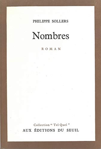 Nombres (9782020019439) by Sollers, Philippe