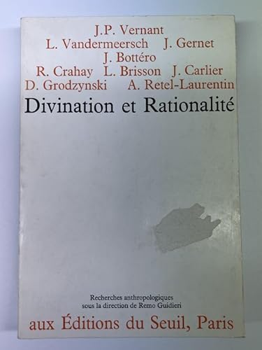 Beispielbild fr Divination et rationalit. zum Verkauf von Librairie Le Trait d'Union sarl.