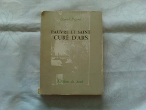 Pauvre et Saint CurÃ© d'Ars (9782020030502) by Unknown Author