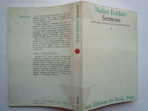 Stock image for Sermons, tome 1 for sale by medimops