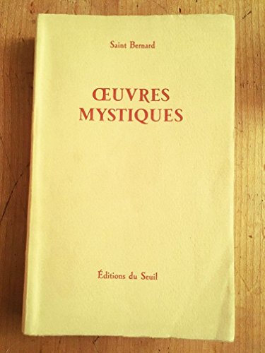 9782020032483: uvres mystiques (Oeuvres spirituelles)