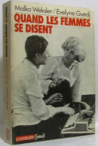 9782020042321: Quand les femmes se disent