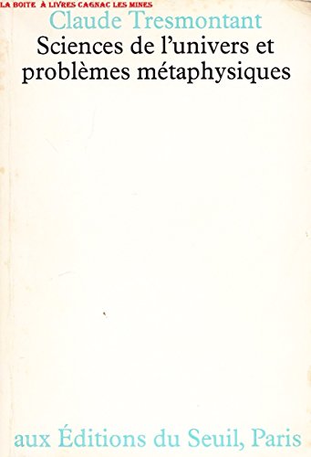 Stock image for Sciences de l'univers et problemes metaphysiques (French Edition) for sale by Librairie l'Aspidistra