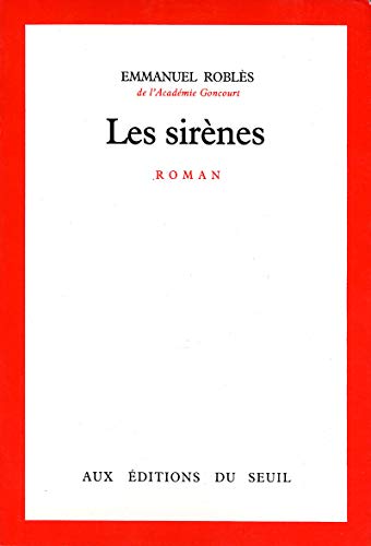 Beispielbild fr Les Sirnes zum Verkauf von Ammareal