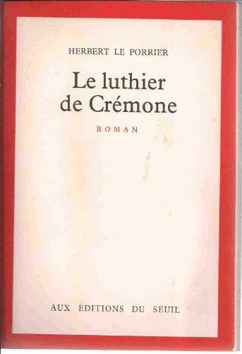9782020046992: Le Luthier de Crmone (Cadre rouge)