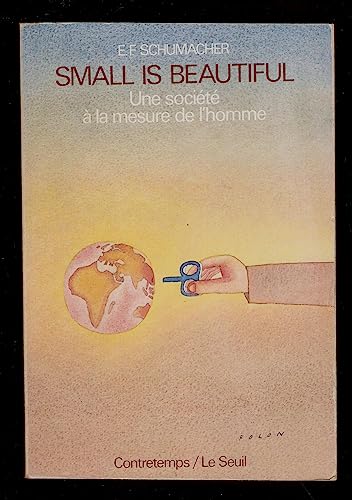 9782020048057: Small is beautiful / une socit  la mesure de l'homme