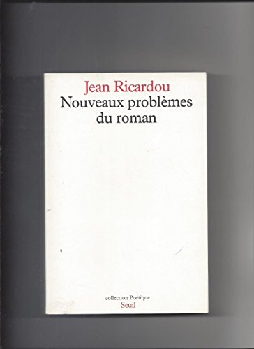 9782020048408: Nouveaux problmes du roman