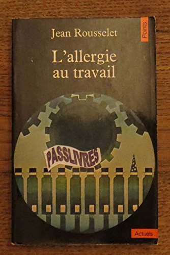 Stock image for L'Allergie au travail for sale by Librairie Th  la page
