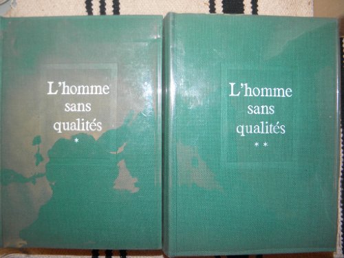 Stock image for L'homme sans qualits, T.1 & T.2 for sale by medimops