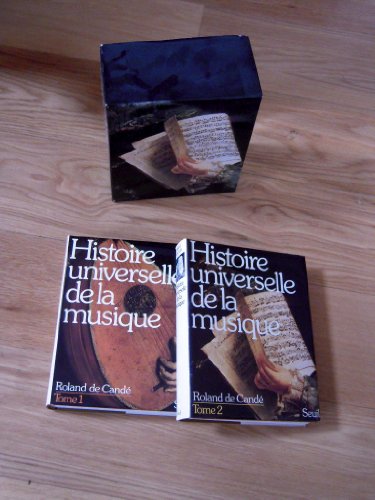 9782020052610: Histoire universelle de la musique (2 volumes sous coffret)