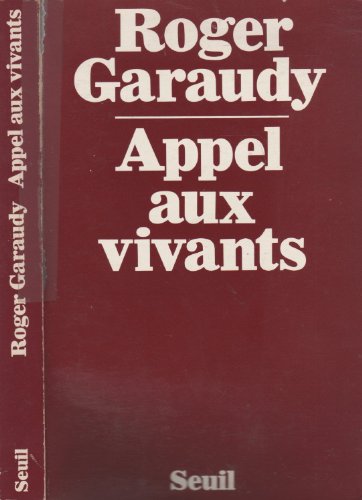 Beispielbild fr Appel aux vivants zum Verkauf von A TOUT LIVRE