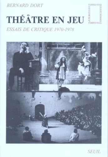 Beispielbild fr THEATRE EN JEU. Essais de critique, 1970-1978 zum Verkauf von Ammareal