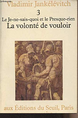 9782020053921: Maniere Et L'occasion 1. Le je-ne-sais-quoi et le presque-rien