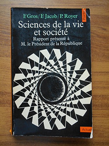 Beispielbild fr Sciences de la vie et socit zum Verkauf von A TOUT LIVRE