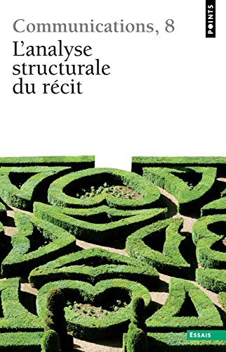 Beispielbild fr Analyse Structurale Du R'Cit(l') zum Verkauf von ThriftBooks-Atlanta