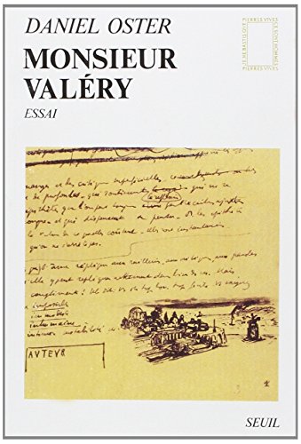 Beispielbild fr Monsieur Valry zum Verkauf von Gallix
