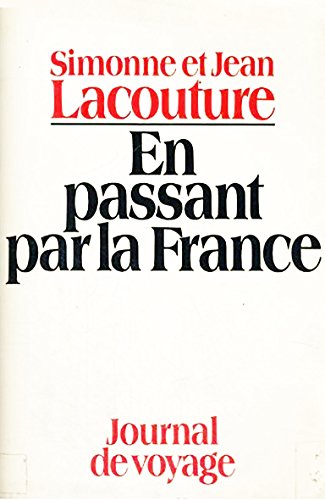 Beispielbild fr En passant par la France zum Verkauf von Librairie Th  la page