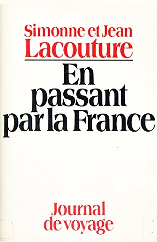 Imagen de archivo de En passant par la France a la venta por Librairie Th  la page