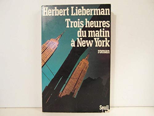 Beispielbild fr Trois heures du matin  New York zum Verkauf von Librairie Th  la page