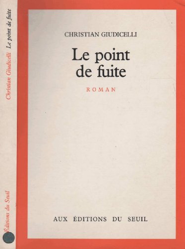 9782020069533: Le Point De Fuite (French Edition)
