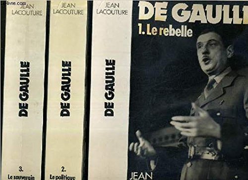 9782020085779: De Gaulle, tome 1: Le Rebelle (1890-1944)