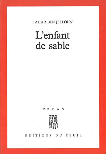 Imagen de archivo de L'enfant de sable: Roman (French Edition) a la venta por Better World Books