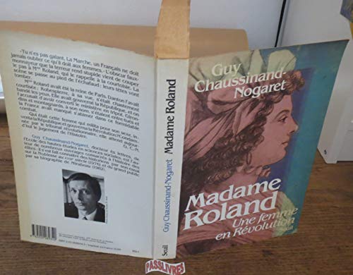 Beispielbild fr Madame Roland : une femme en rvolution zum Verkauf von medimops