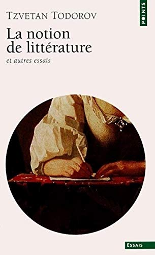 9782020095556: La notion de litterature et autres essais