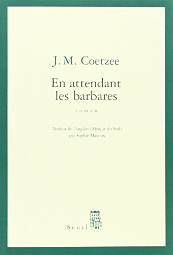 Beispielbild fr En attendant les barbares (Cadre vert) (French Edition) zum Verkauf von Wonder Book