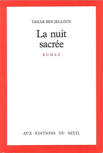 Stock image for La Nuit sacr?e for sale by Front Cover Books