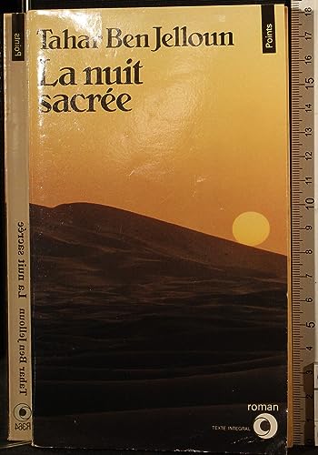 Stock image for La Nuit sacre for sale by Librairie Th  la page